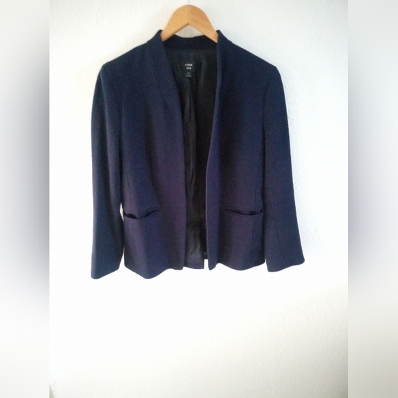 J CREW Going Out Stretch Twill Blazer In Navy | 8 - Picture 4 of 9
